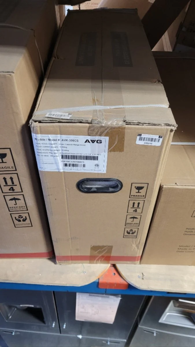 AVK306CS - VENTILATION - AVG - Range Hoods - Stainless Steel - Open Box - Image 3