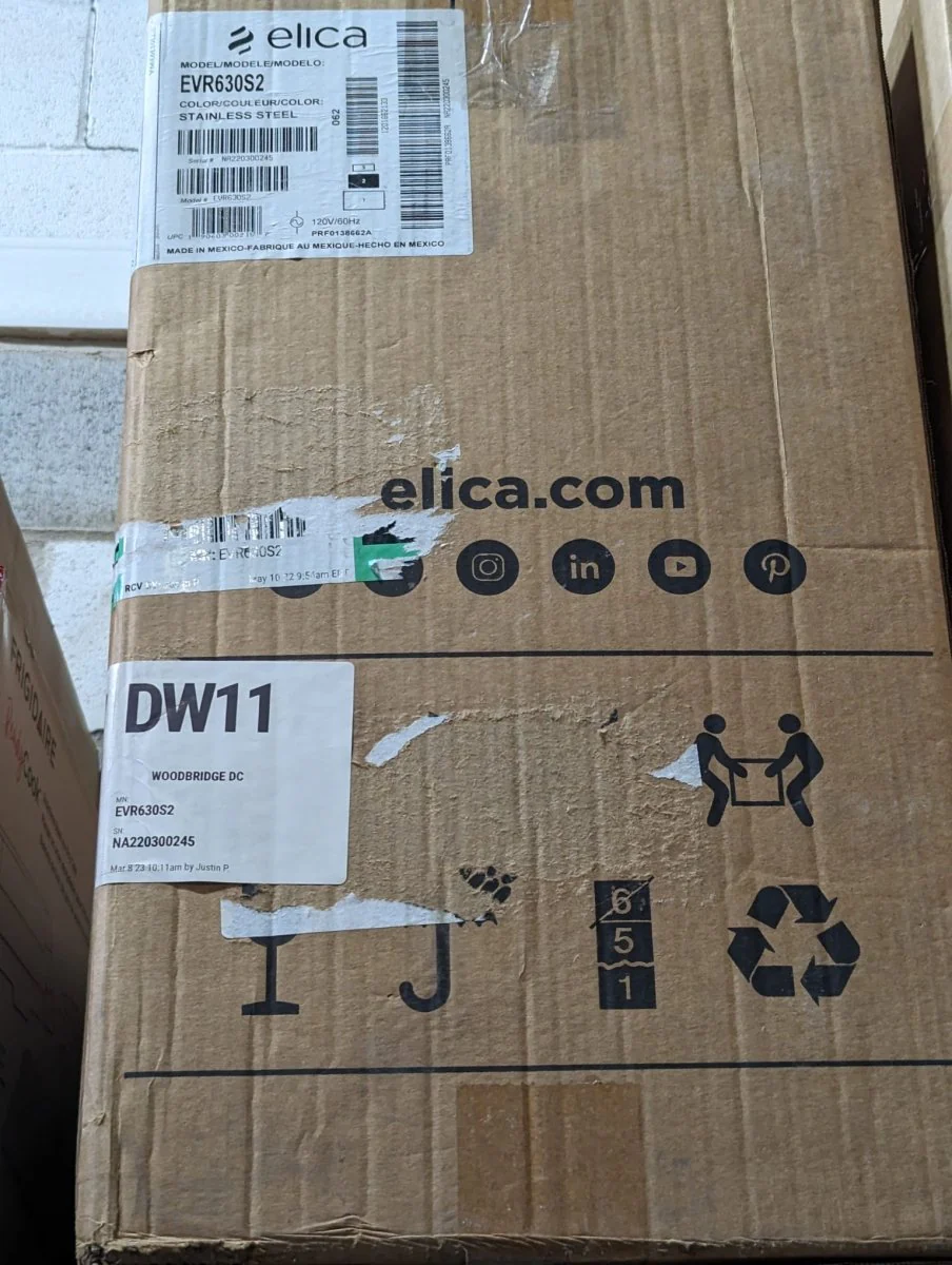 EVR630S2 - VENTILATION - Elica - Range Hoods - Stainless Steel - Open Box - Image 3