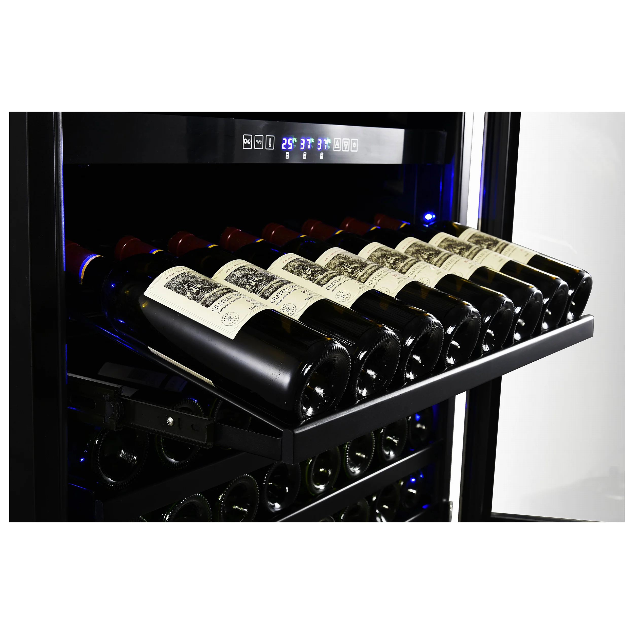 Forno Capraia 30-Inch Dual Temperature Zone Wine Cooler, Up to 144 Bottles, Two Refrigerated Drawers, Adjustable Temperature Zones - Image 6