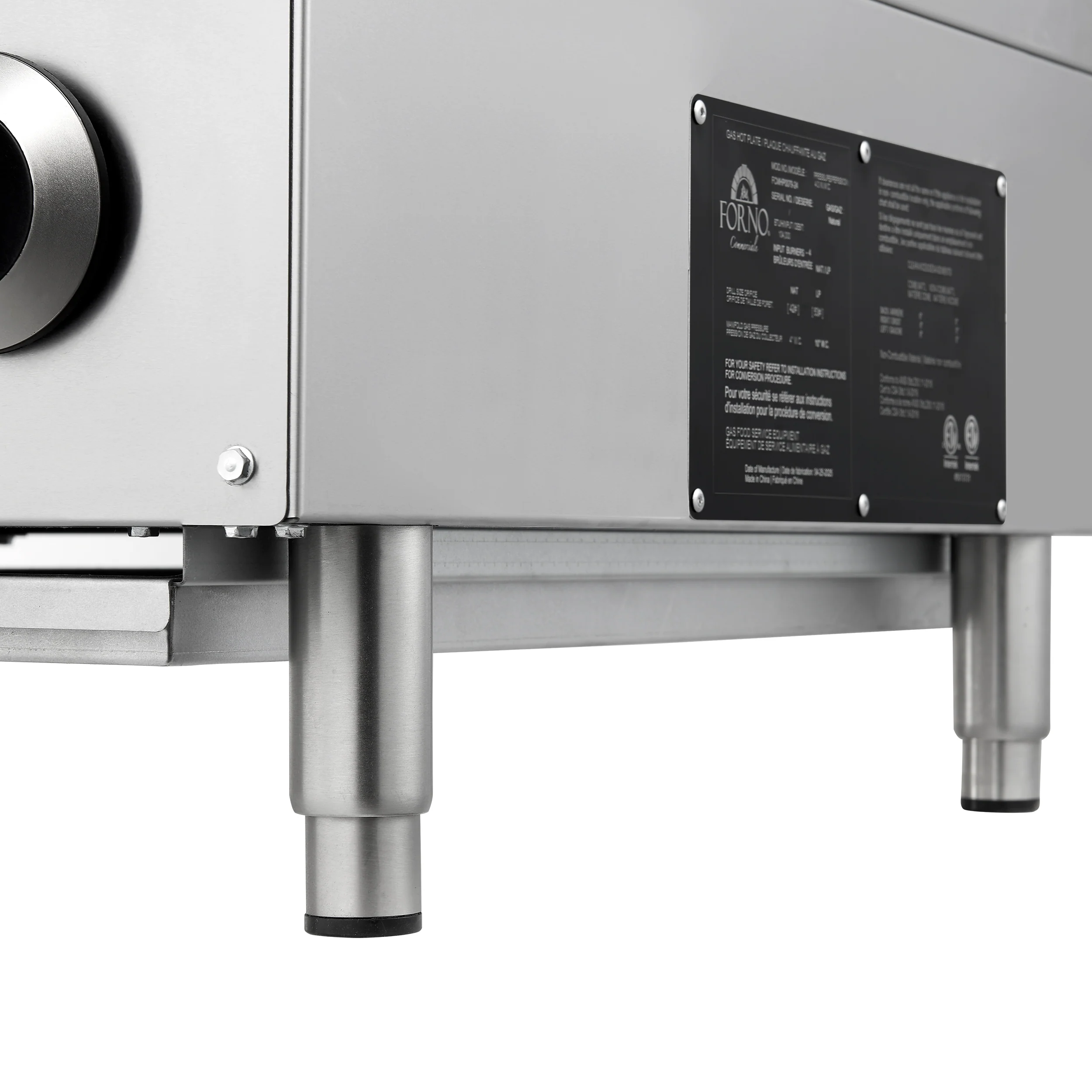 Forno Commerciale 24 Inch Gas Hotplate - Image 8