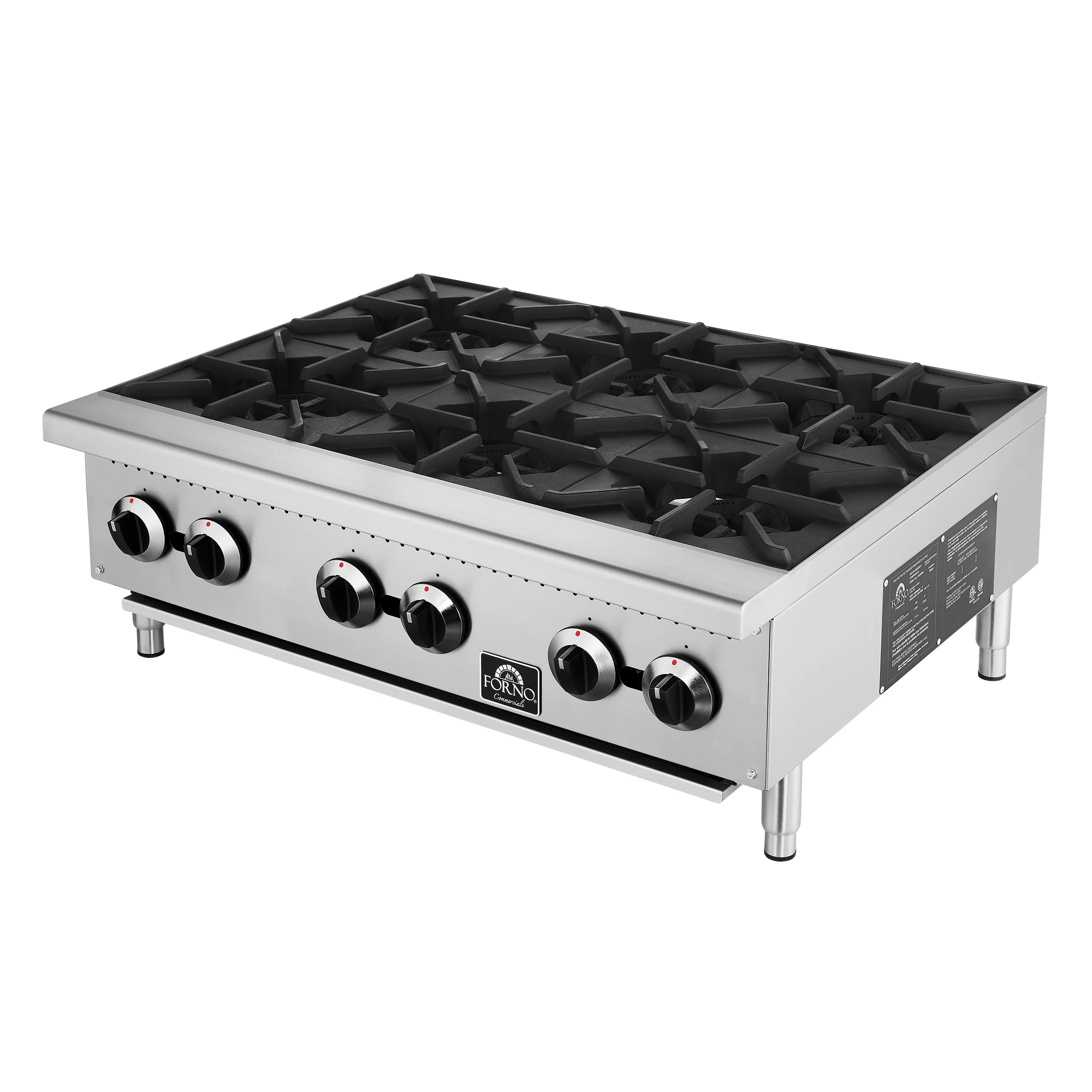 Forno Commerciale 36 Inch Gas Hotplate - Image 4