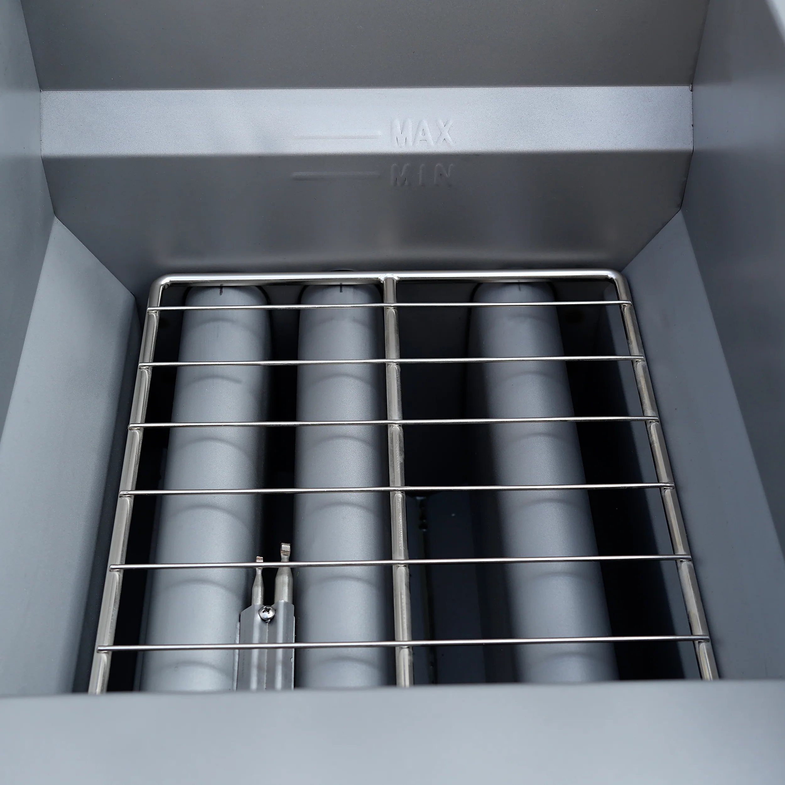 Forno Commerciale Natural Gas Deep Fryer, 3 Burners 90,000 BTU, 40 lbs, Millivolt Control - Image 13