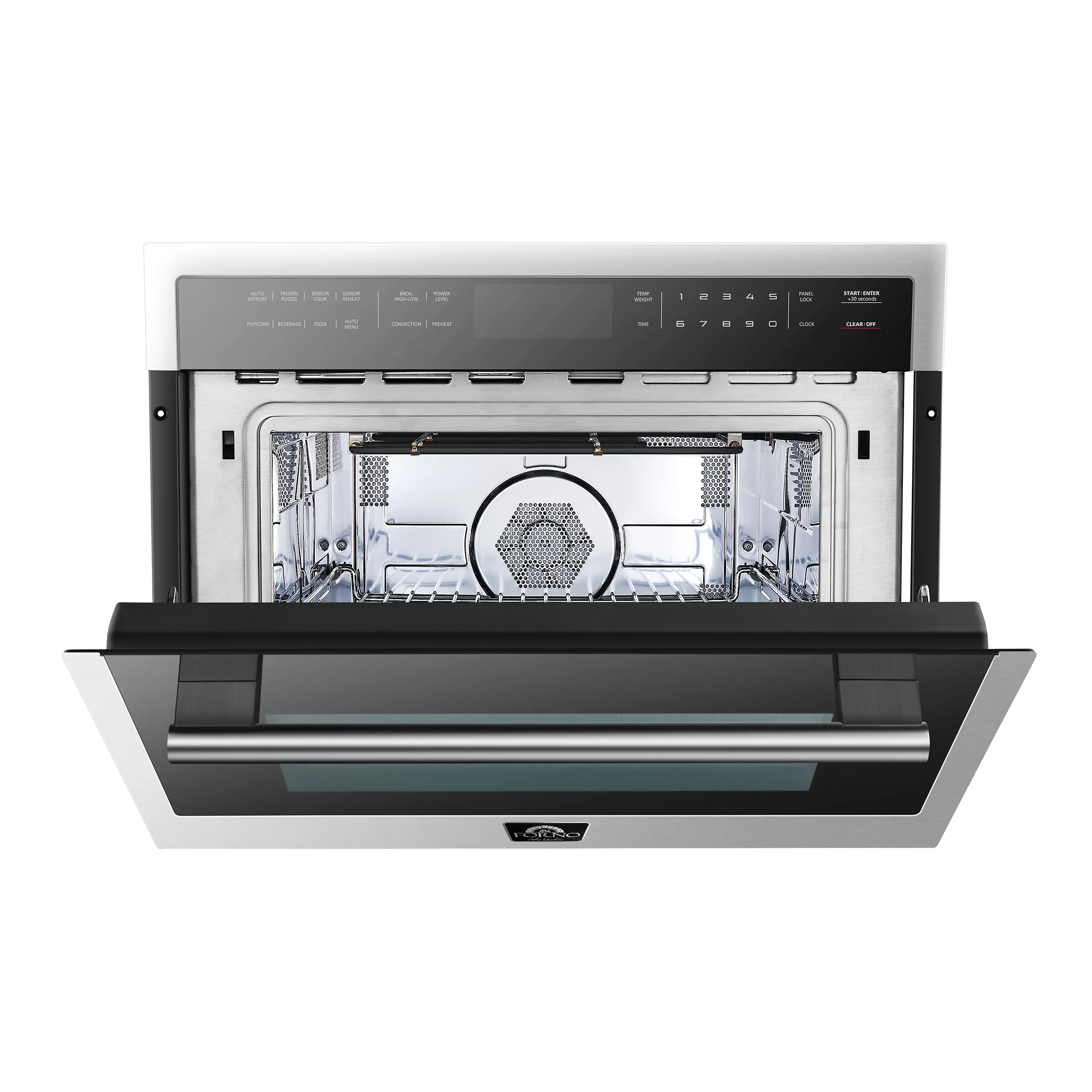 Forno Oliena 24-Inch Compact Oven and 1000 Watt Microwave, 1.6 cu.ft, Convection Oven - Image 4