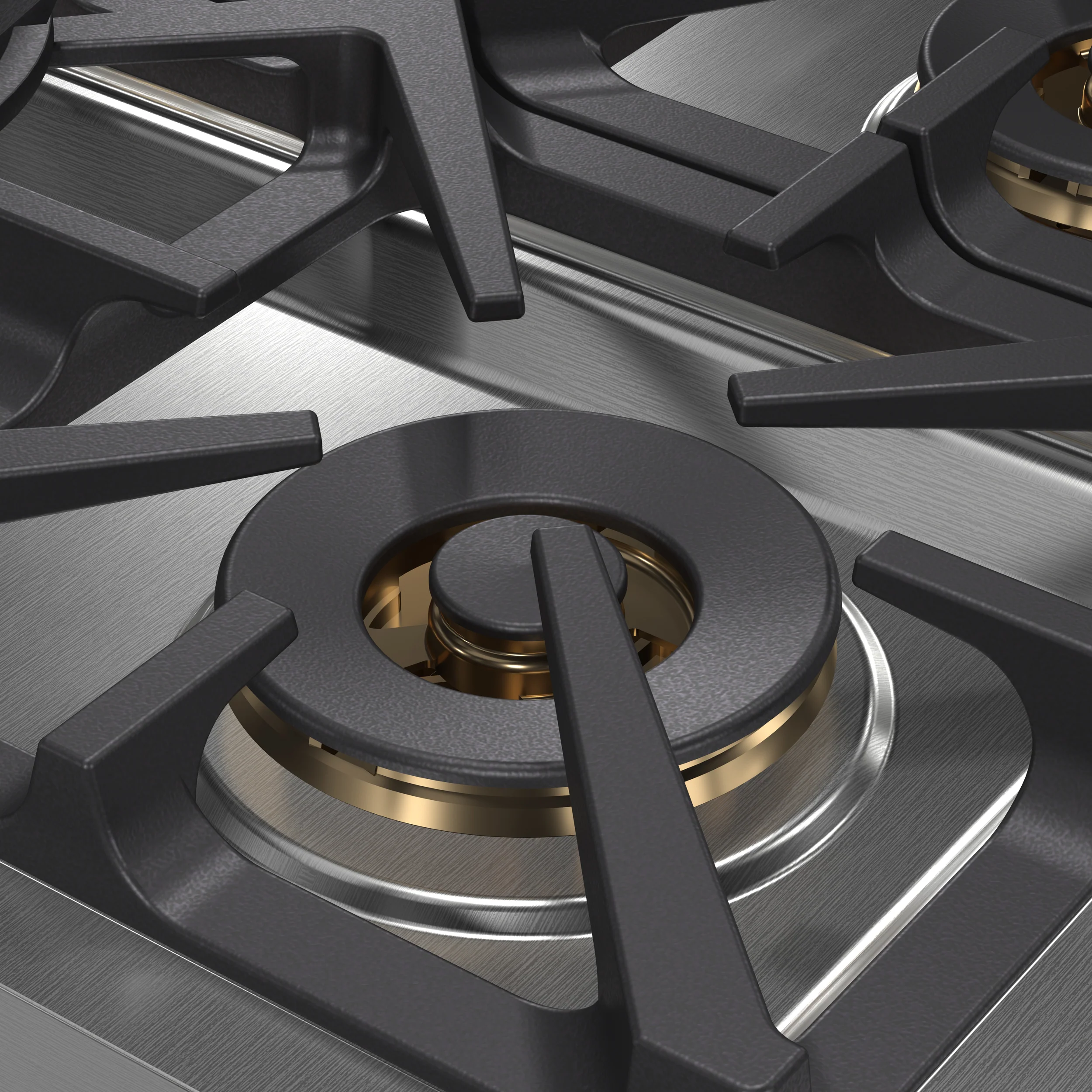 Forno Spezia Alta Qualita 36-Inch Pro-Style Gas Rangetop, Stainless Steel, 6 Sealed Burners, Continuous Cast Iron Grates, High Heat Output - Image 12