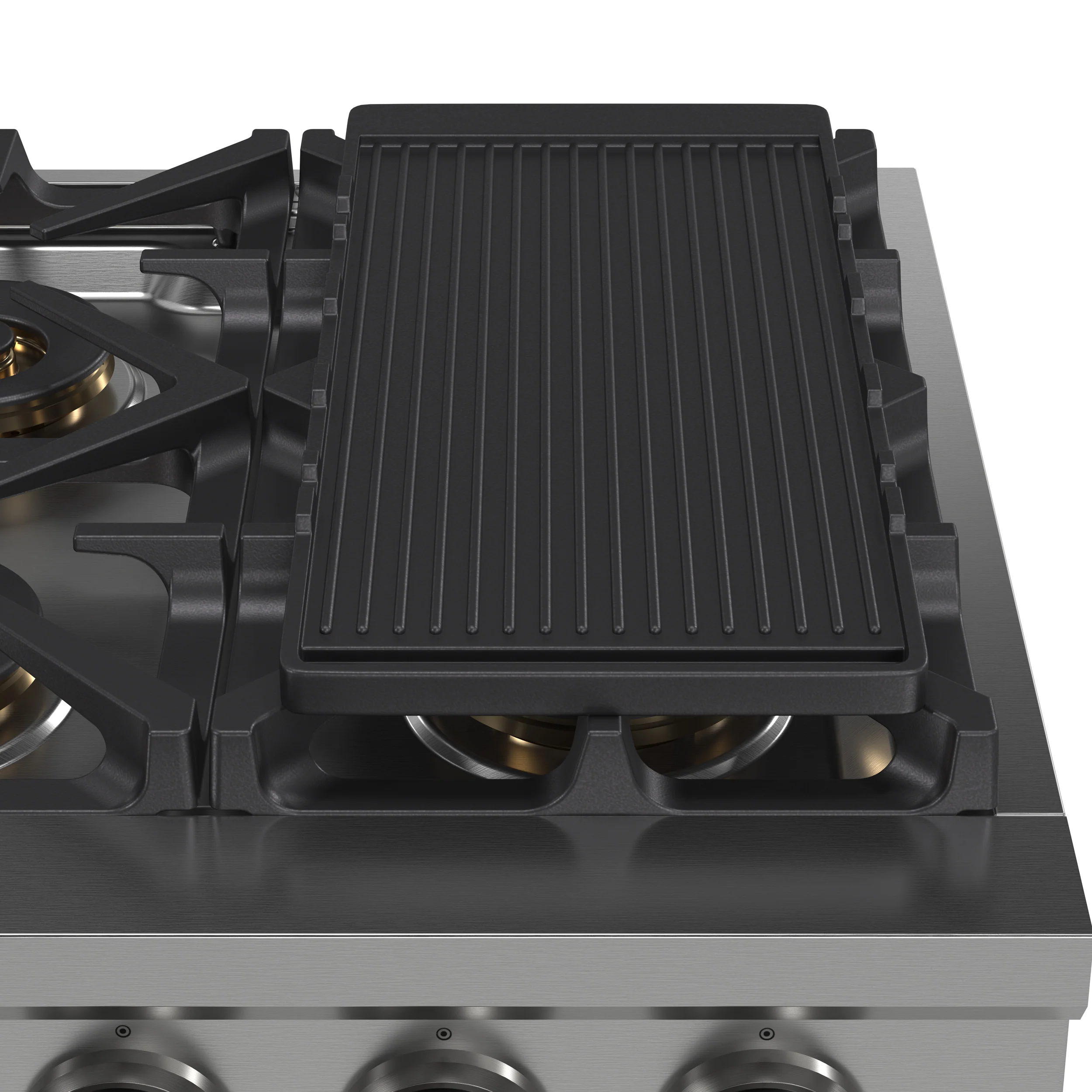 Forno Spezia Alta Qualita 36-Inch Pro-Style Gas Rangetop, Stainless Steel, 6 Sealed Burners, Continuous Cast Iron Grates, High Heat Output - Image 15