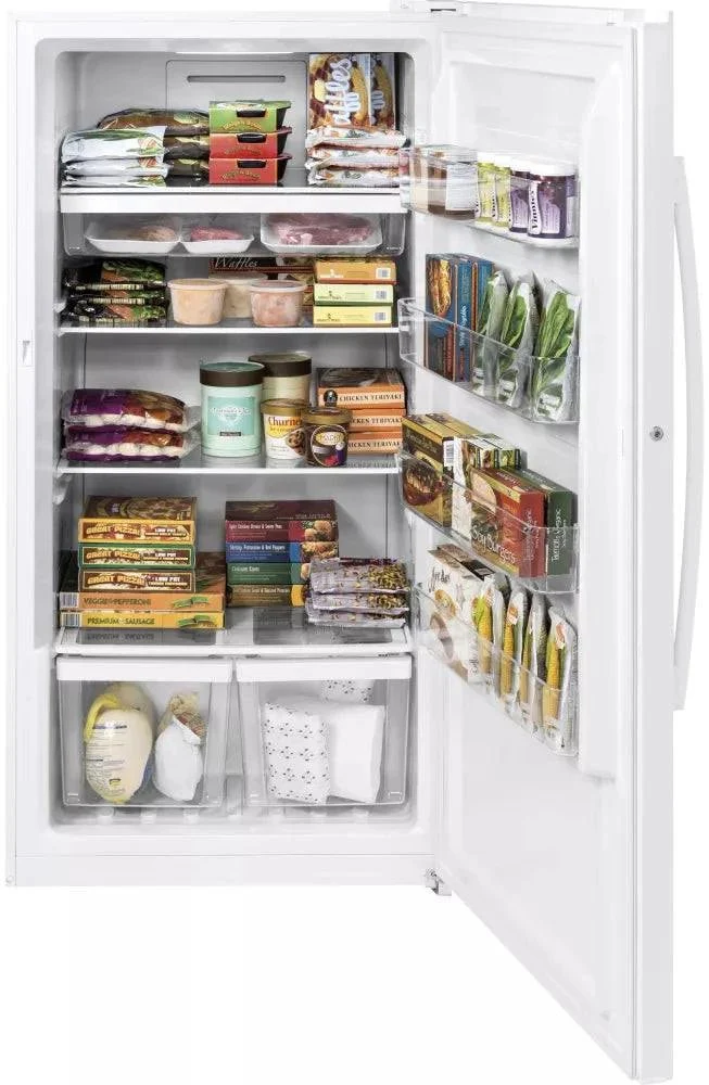 FUF17DLRWW - FREEZERS - GE - White - Open Box - Image 5