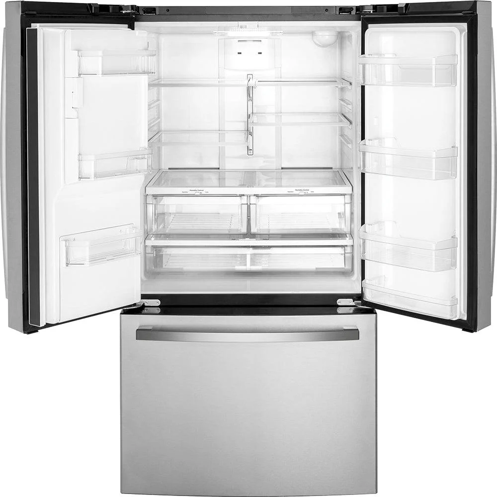 GFE26JYMFS - REFRIGERATORS - GE - French 3-Door - Stainless Steel - Open Box - Image 5