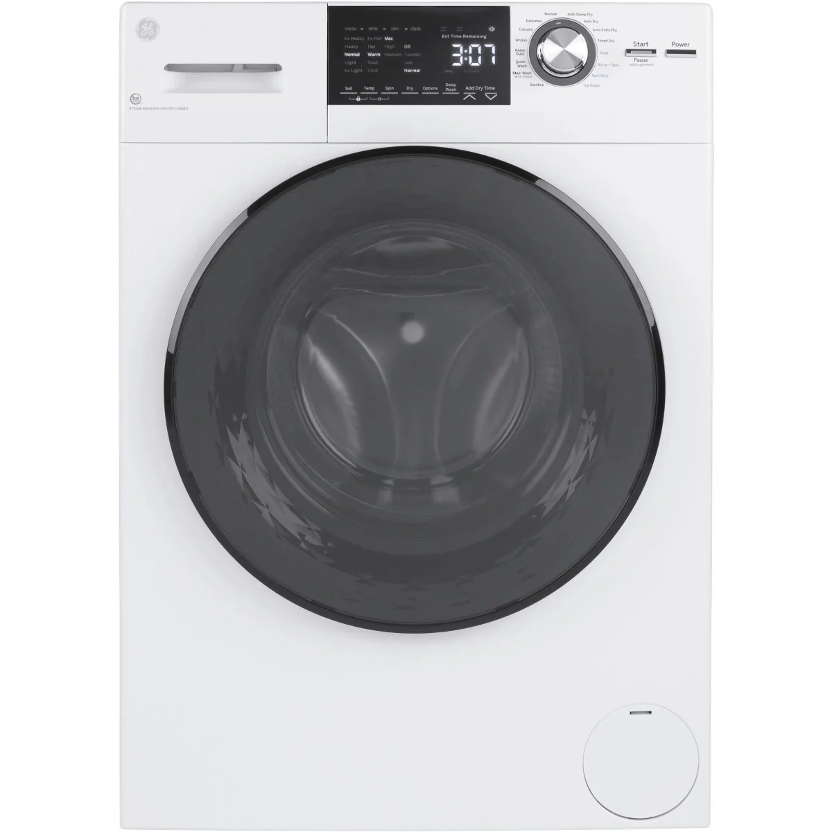 GFQ14ESSNWW - WASHER/DRYER - GE - All-In-One - Electric - White - Open Box - Image 7