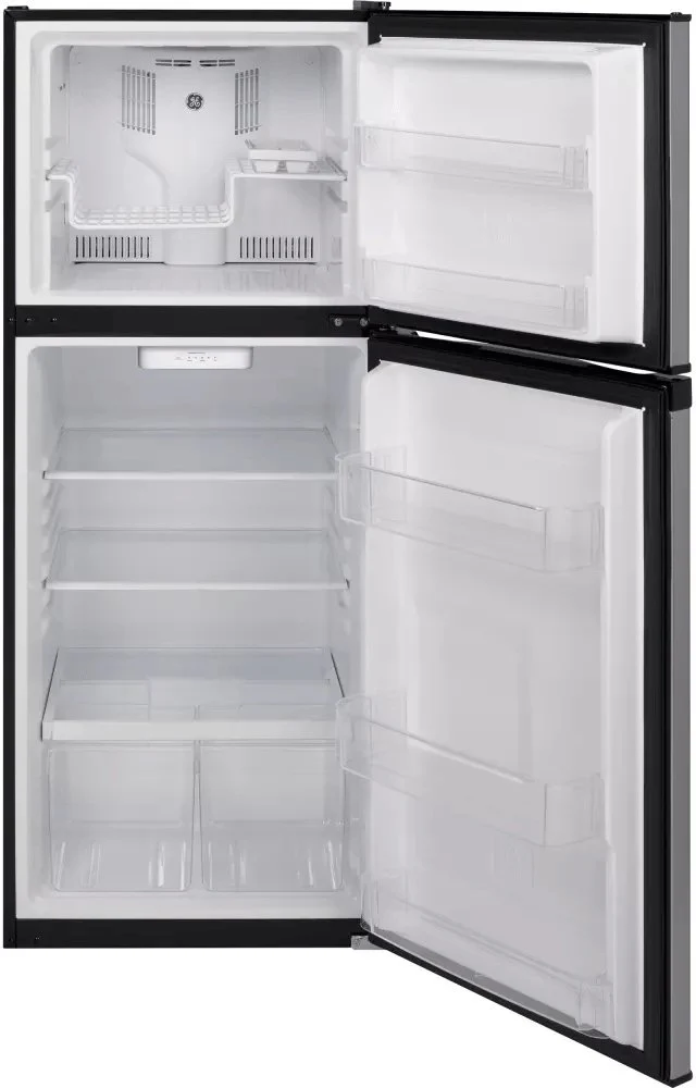 GPE12FSKSB - REFRIGERATORS - GE - Top Freezer - Stainless Steel - Open Box - Image 8