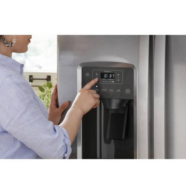 GSS23GMPES - REFRIGERATORS - GE - Side by Side - Slate Grey - Open Box - Image 5