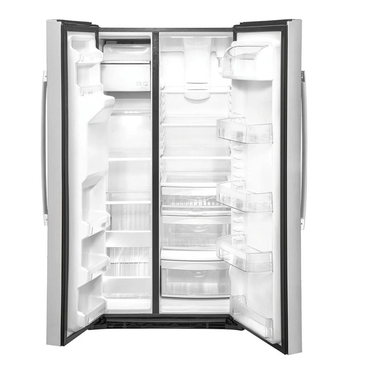 GSS25IYNFS - REFRIGERATORS - GE - Side by Side - Stainless Steel - Open Box - Image 8