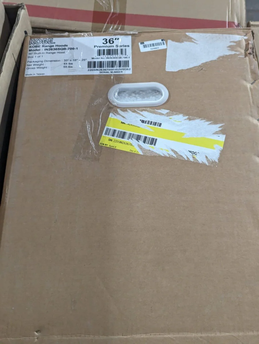 IN2636SQB - VENTILATION - Kobe - Range Hoods - Stainless Steel - Open Box - Image 3