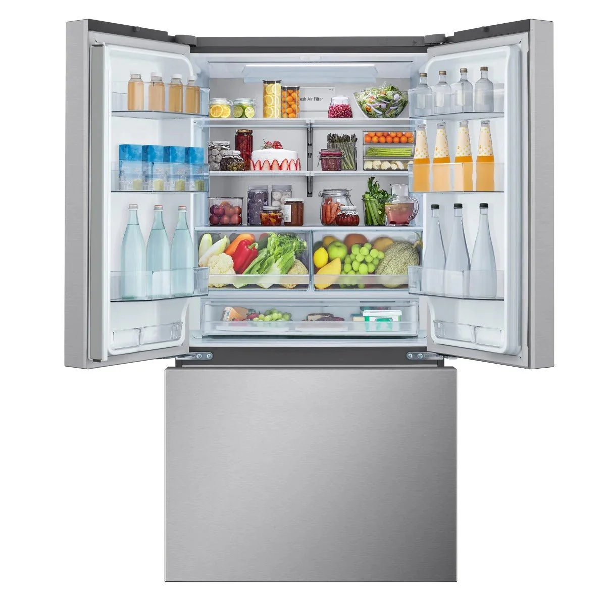 LF32S6000S - REFRIGERATORS - LG - French 3-Door - Stainless Steel - Open Box - Image 17