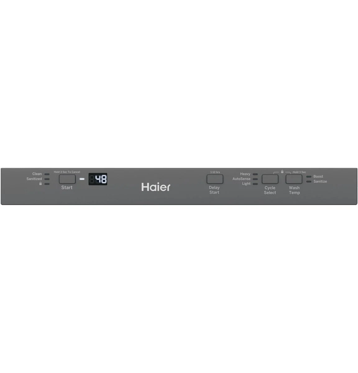QDT125SSLSS - DISHWASHERS - Haier - Top Controls - Stainless Steel - Open Box - Image 5