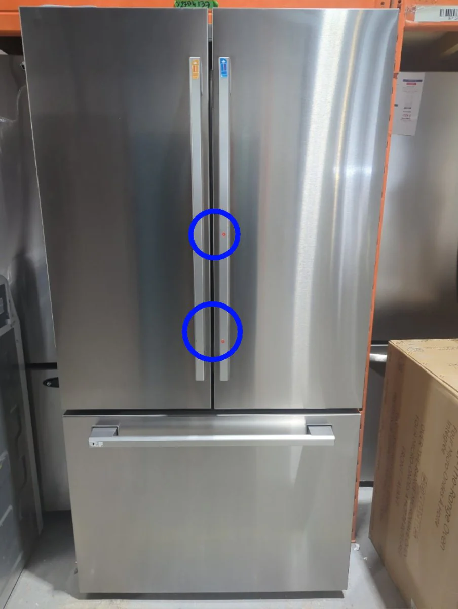 SRFB27S3 - REFRIGERATORS - LG - French 3-Door - Stainless Steel - Open Box - Image 3